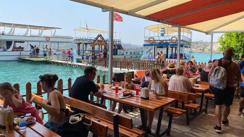 fun safari boat tour in belek