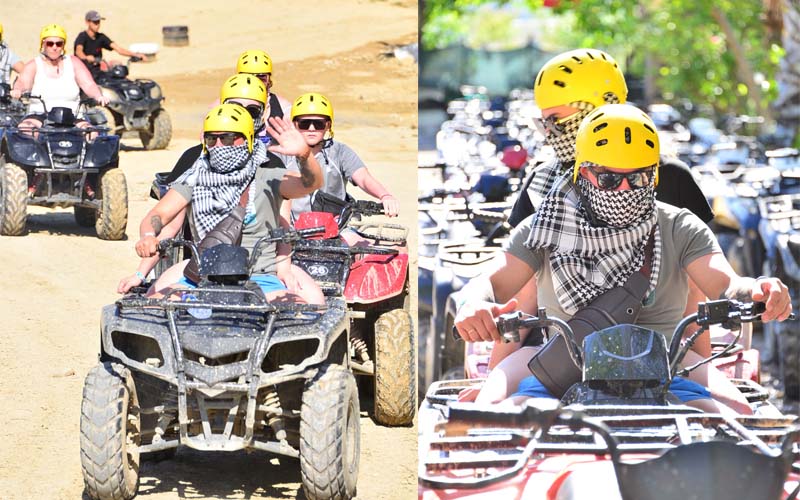 quad riding in belek